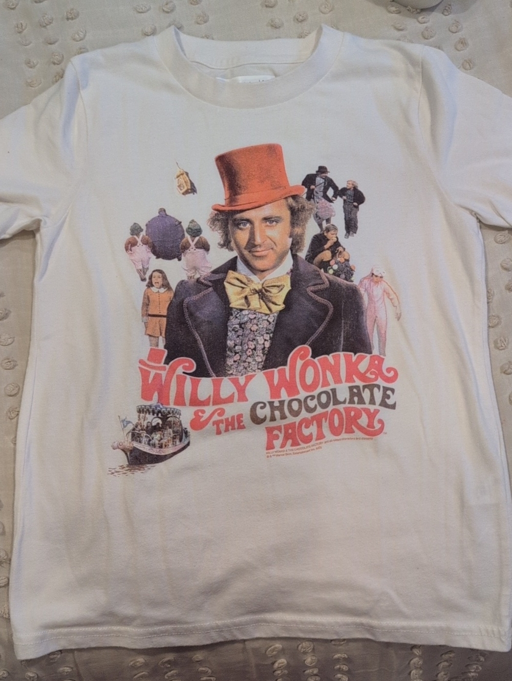 abercrombie kids White Willy Wonka & The Chocolate Factory Graphic Tee